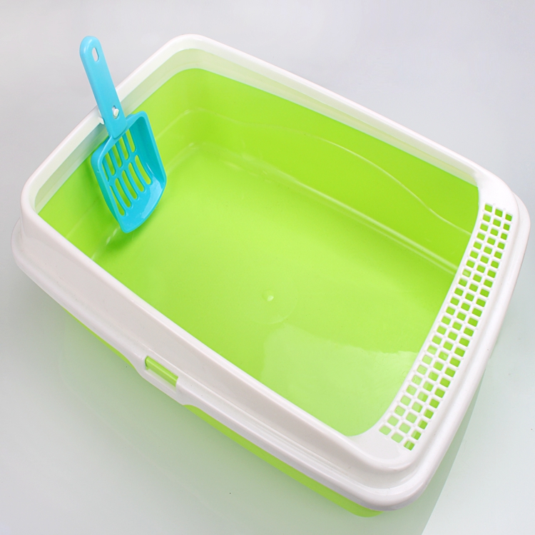 Factory Wholesale Plastic Cat Litter Box Dog Pet Toilet